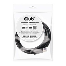 CLUB3D DisplayPort 1.4 HBR3 Cable 2m/6.56ft M/M 8K60Hz