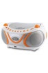 Metronic Lecteur CD Juicy MP3 avec port USB, FM - blanc et orange photo 1