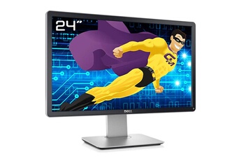 Ecran PC Dell Ecran Plat PC 24" Dell P2414Hb 036Wjx Vga Dvi Displayport Vesa Usb Wide