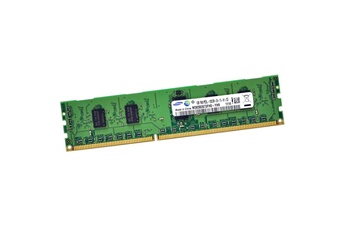 Barrette Mémoire Samsung 1Go Ram Serveur Samsung M393B2873Fh0-Yh9 Pc3L-10600R Ecc 1333Mhz 1Rx8 1.35V Cl9