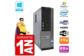 PC De Bureau Dell PC Dell 3010 Sff Intel G640 Ram 8Go Disque Dur 1To Graveur Dvd WiFi W7