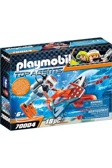 Playmobil PLAYMOBIL Playmobil 70004 - top agents - propulseur sous-marin spy team