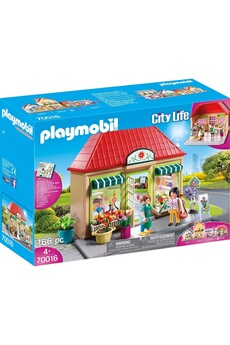 Playmobil PLAYMOBIL Playmobil 70016 - city life - magasin de fleurs