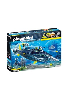 Playmobil PLAYMOBIL Playmobil 70005 top agents - sous-marin d'attaque s.h.a.r.k team