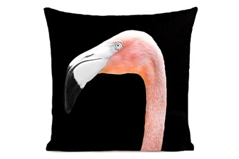 Drap bébé Artpilo Coussin velours carré imprimé animaux mr. Flamingo - 100 x 100 cm