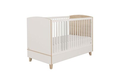 Lit De 2 Places Maisonetstyles Lit Bebe Evolutif 70x140 Cm Naturel Et Blanc Peter Darty Lit De 2 Places Maisonetstyles Lit Bebe Evolutif 70x140 Cm Naturel Et Blanc Peter Darty