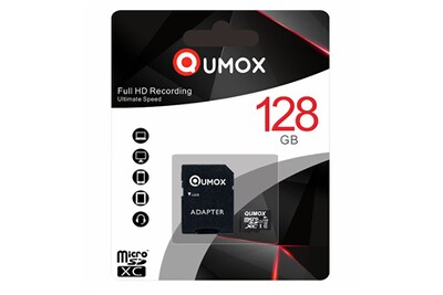 Carte Memoire Micro Sd Qumox Qumox Micro Sd Sdxc 128 Go 128g Classe 10 Avec Adaptateur Sd Emballage D 39 Original Darty