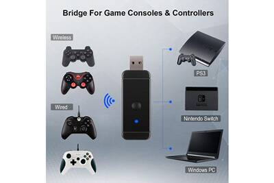 Accessoires Ps4 Jys Ns130 Adaptateur Convertisseur Usb De Manette Pour Xbox Ps3 Ps4 Nintendo Controleur Adaptateur Pour Nintendo Switch Ps3 Et Windows P Darty
