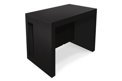 Table Menzzo Table Console Extensible Chay Noir Mat Darty