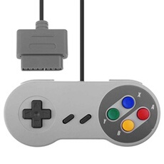 VSHOP Manette de remplacement pour Super Nintendo Snes