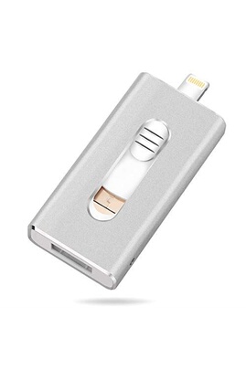 Clé USB 64Go, TPSON Flash Drive pour iPhone Extension de Stockage Mémoire  Stick 3 in 1 Connecteur pour iOS iPhone iPad Mac Android P