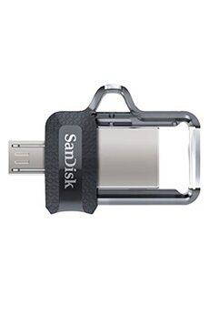 Clé USB Sandisk Ultra 64Go Dual Drive m3.0 Clé double connectique pour appareils mobiles (nouvelle version)