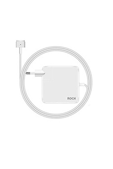 Macbook Air Chargeur,Roch 45W Adaptateur Chargeur Macbook Air MagSafe 2 DE 45W avec connecteur de Type T (Chargeur pour MacBook Air