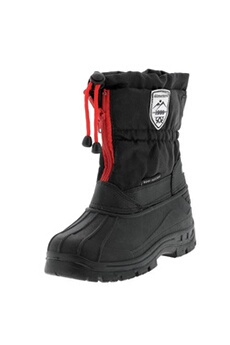 après-ski elementerre bottes neige après ski picton noir/roug boot cdt noir taille : 32 rèf : 60405