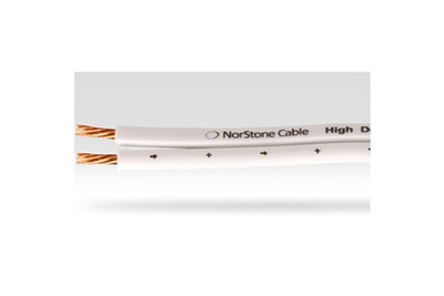 NorStone Classic White W250 Cable para altavoces blanco 10 metros 