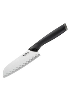 couteau tefal comfort - santoku couteau, 12 cm, couleur noir