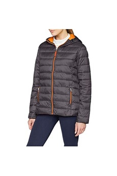 doudoune sportswear result urban snowbird - veste rembourrée à capuche - homme (2xl) (gris/orange) - utbc3255