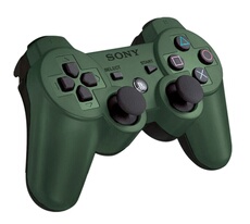 Manette Playstation 3 vert kaki Dualshock 3 - Manette PS3 kaki Dual Shock 3
