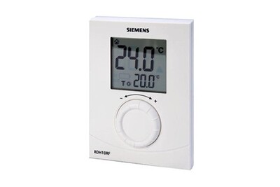 Accessoire chauffage central Siemens Thermostat d'ambiance journalier sans fil radiocommandé rdj - rdj 10 rf / set