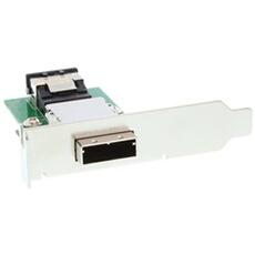 Support adaptateur SAS Low Profile externe SFF-8088 à SFF-8087 interne