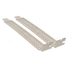 Support de couvercle de fente PCI / PCI-E perforé 2pcs. Ensemble