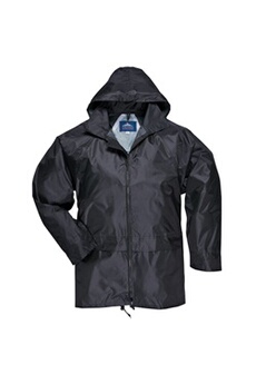 veste imperméable et anti-pluie portwest - veste de pluie - hommes (l) (noir) - utrw1022