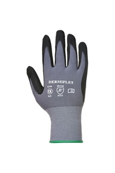 mitaines de sport portwest dermiflex - gants de travail (m) (noir) - utrw4377
