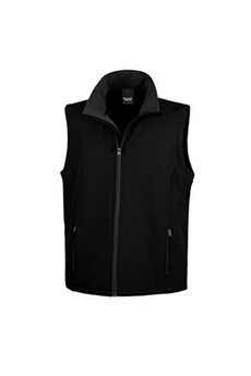 doudoune sportswear result core - veste sans manches - homme (4 xl) (noir / noir) - utrw3699