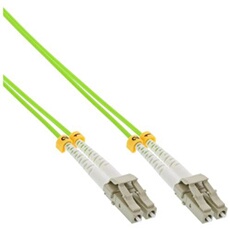 - Cordon de raccordement - SC multi-mode (M) pour SC multi-mode (M) - 25 m - fibre optique - duplex - 50 / 125 microns - OM5 - sans halogène - vert