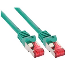 Câble de raccordement S / FTP PiMF Cat.6 250 MHz sans halogène, vert, 7,5 m