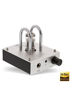 Amplificateur hi-fi InLine  AmpUSB, Hi-Res AUDIO HiFi DSD DAC audio USB, Amplificateur à tube pour casque, 384 kHz / 32 bits