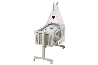 Lit Bebe Vente Unique Berceau En Bois Avec Parure Ariel 90x40 Cm Coloris Blanc Darty Lit Bebe Vente Unique Berceau En Bois Avec Parure Ariel 90x40 Cm Coloris Blanc Darty