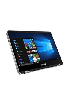 VivoBook Flip 14 TP401MA BZ080TS - Conception inclinable - Intel Pentium Silver - N5000 / 1.1 GHz - Windows 10 in S mode 64-bit - UHD Graphics 605 -