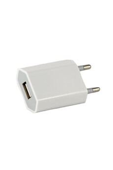 Chargeur Secteur Blanc pour Apple iPhone 4 / 4S / 3G / 3GS - Chargeur Port USB Chargeur Secteur Prise Murale