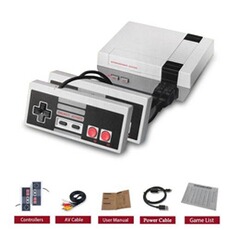 Manette Qumox 500 en 1 MINI Console de jeux vidéo Mini TV VA Out Rétro Classique pour NES Retro avec manettes