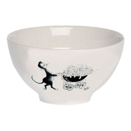 Petit Vase en céramique Rond Chats par Dubout Petit Vase en céramique Rond Chats par Dubout