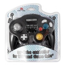 Manette Nintendo Wii et Game Cube filaire my-Cube Noir