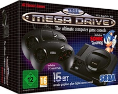 Pack Mega Drive Mini Noir