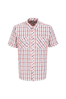 hopedale - chemisette à carreaux - homme (s) (rouge) - uttp3512