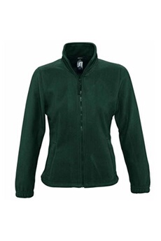 pull, gilet, et polaire sportswear sols - veste polaire north - femme (s) (vert forêt) - utpc344