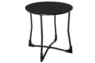 Table De Jardin Tousmesmeubles Table D Appoint D Exterieur Acier