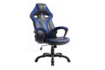 Fauteuil Massant Homcom Chaise Fauteuil De Bureau Gaming Racing A Bascule Pivotant Confortable Accoudoirs Rembourres Noir Et Bleu Darty Fauteuil Massant Homcom Chaise Fauteuil De Bureau Gaming Racing A Bascule Pivotant Confortable Accoudoirs Rembourres Noir Et Bleu Darty