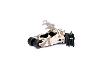 Figurine pour enfant Jada Toys Batman the dark knight - réplique métal batmobile 2008 camo 1/24 avec figurine