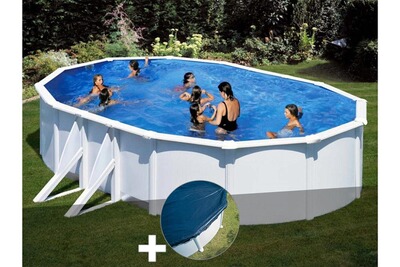 Gre Liner bleu 6,1 x 3,75 x 1,2 m Gre Pool pour piscine ovale
