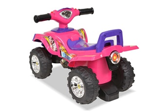 Circuit voitures GENERIQUE Jeux jouets - vtt avec rangement pour enfants - avec son et lumière - rose et violet