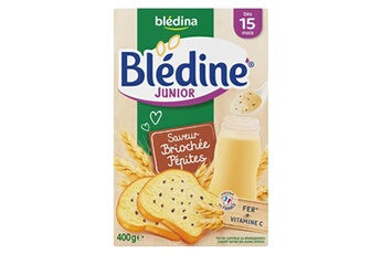 Coffret repas bébé Bledina Blédina blédine sabeur briochée pépites (dès 15 mois) la boîte de 400g (lot de 6)