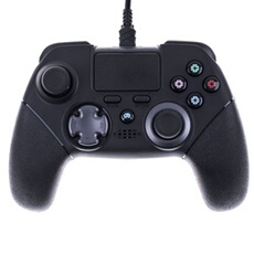 Manette PS4 filaire FPS-100 E-Sport Noir