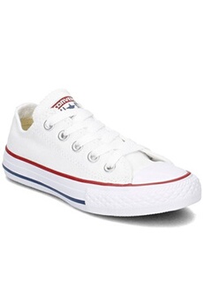 chaussures de basketball converse sneakers chuck taylor all star blanc pour enfants 35