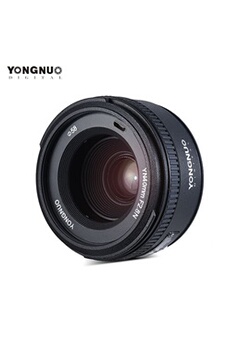 Objectif à Focale fixe Yongnuo YN40mm F2.8N 1: 2.8 Objectif principal fixe, mise au point automatique AF MF, poids léger pour Nikon D500 D7100 D7000 D7500 D6000 D800 D810 DSLR