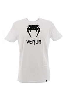 haut et t-shirt sportswear venum tee shirt manches courtes classic blanc mc tee blanc taille : s rèf : 28308